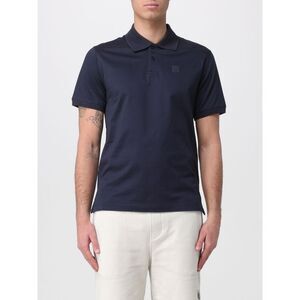 Belstaff Men Cotton Polo With Logo Belstaff